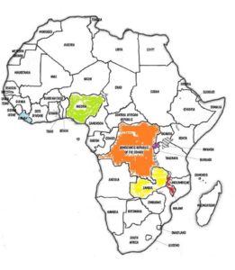 2017 Africa Institute Map B